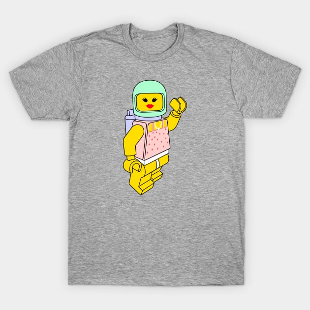 Spaceman! (Paradisa Girl) T-Shirt by HenriDefense